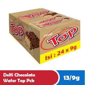 Delfi Chocolate Wafer Top Pck 13/9g