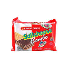 Khong Gua Crackers + Wafer Saltcheese Combo Sct 20/17g