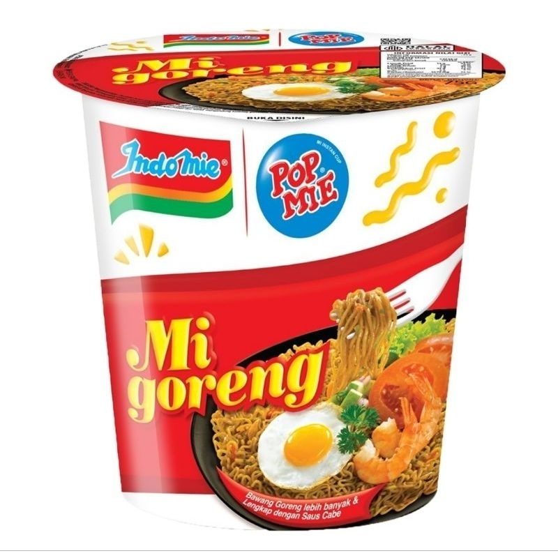 Pop Mie Indomie Goreng Cup 80 grm
