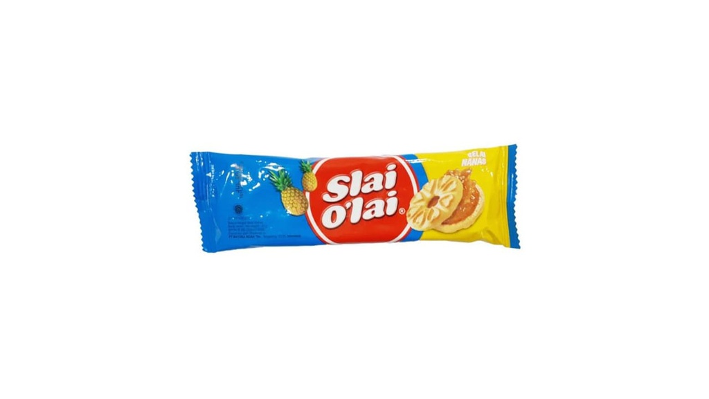 Roma Biscuit Susu + Selai Slai O'lai Nanas Pck 24/32g