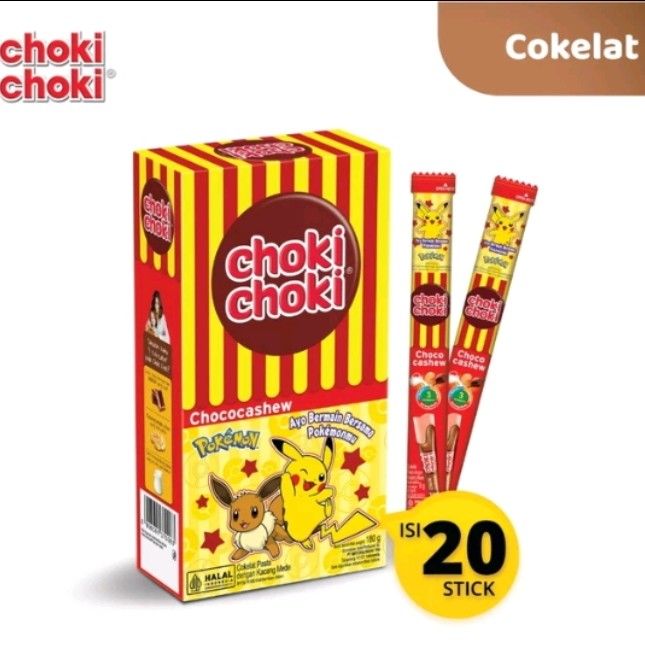 Choki-Choki Choco Cashew Box 20 x 10g