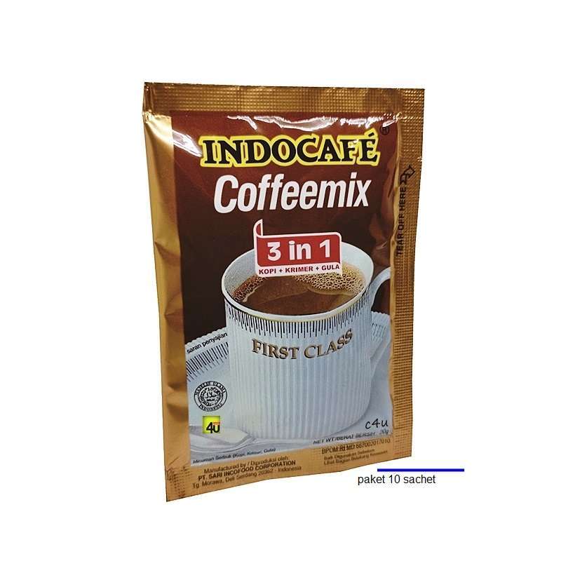 Indocafe CoffeeMix 3 in 1 200g 1 Sachet