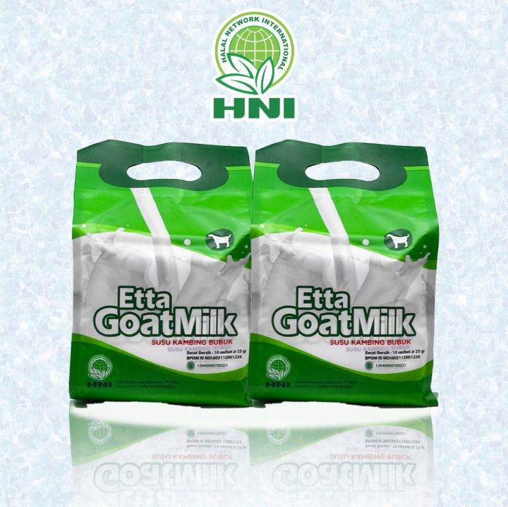 HNI Etta Goat Milk 10 Sachet @25g