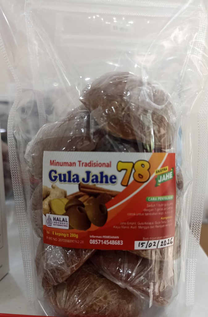 Minuman Tradisional Gula Jahe