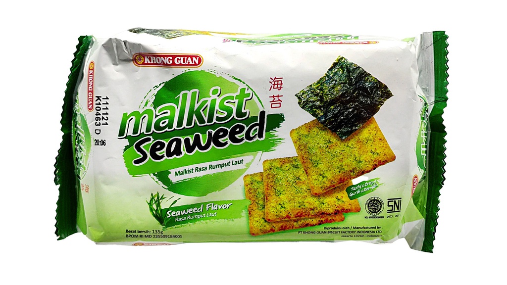 Khong guan malkist seaweed 135 gr