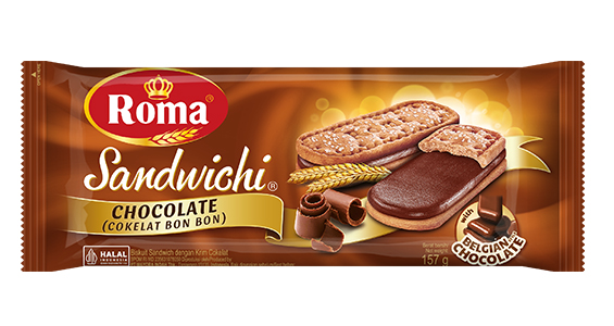 Roma Sandwich Pack Chocolate 157g