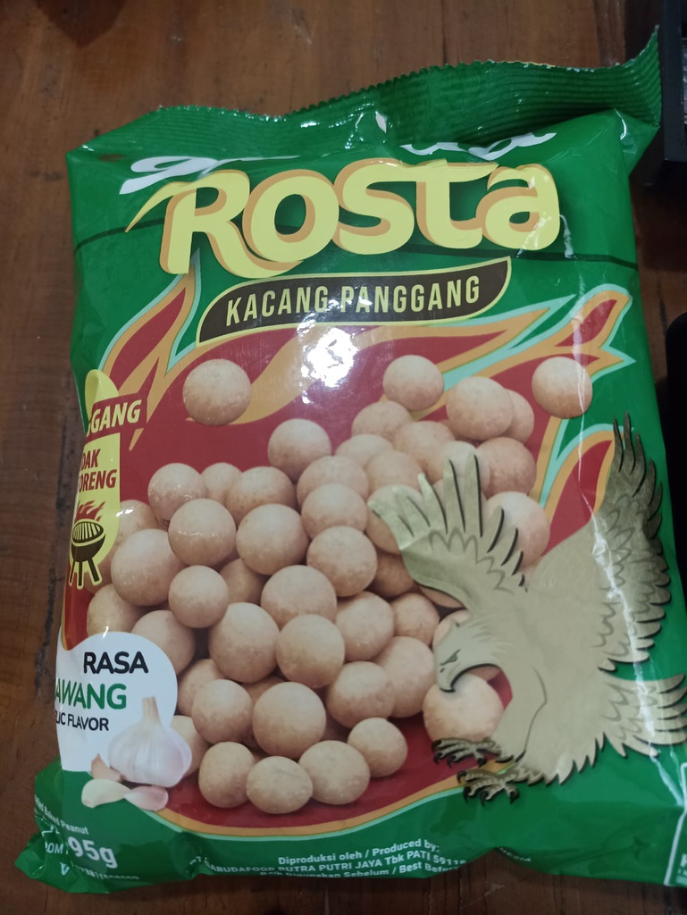 Garuda Kacang Panggang Rosta Bawang Pck 95g