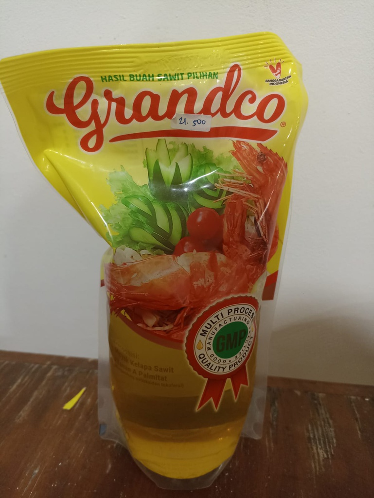 Grandco Minyak Goreng Pouch 1 L