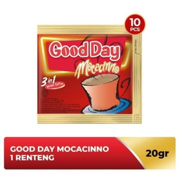 Good Day Kopi Instant 3 In 1 Mocacino Rcg 10 x 20 g