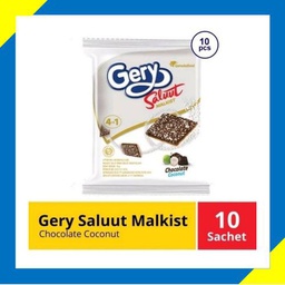 Gery Crackers Malkist Saluut Choco Coconut Pck 18g