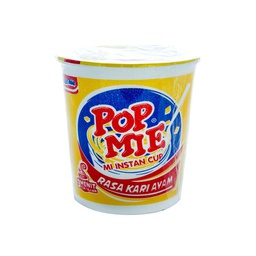 Pop Mie Mi Instan Lapeer Time Kari Ayam Cup 75g