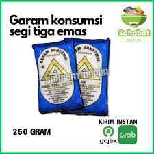 Garam Konsumsi Beryodium (GMR Emas) 250g