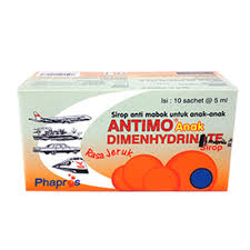 Antimo Sirup Anti Mabuk Anak 10 Sachet @5ml
